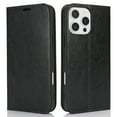 thumbnail image 1 of Case for Samsung S25 Plus Genuine Leather Wallet Case with Card Cash Holder Magnetic Cover Camera Protection Book Style Flip Case TPU Shell, 1 of 6