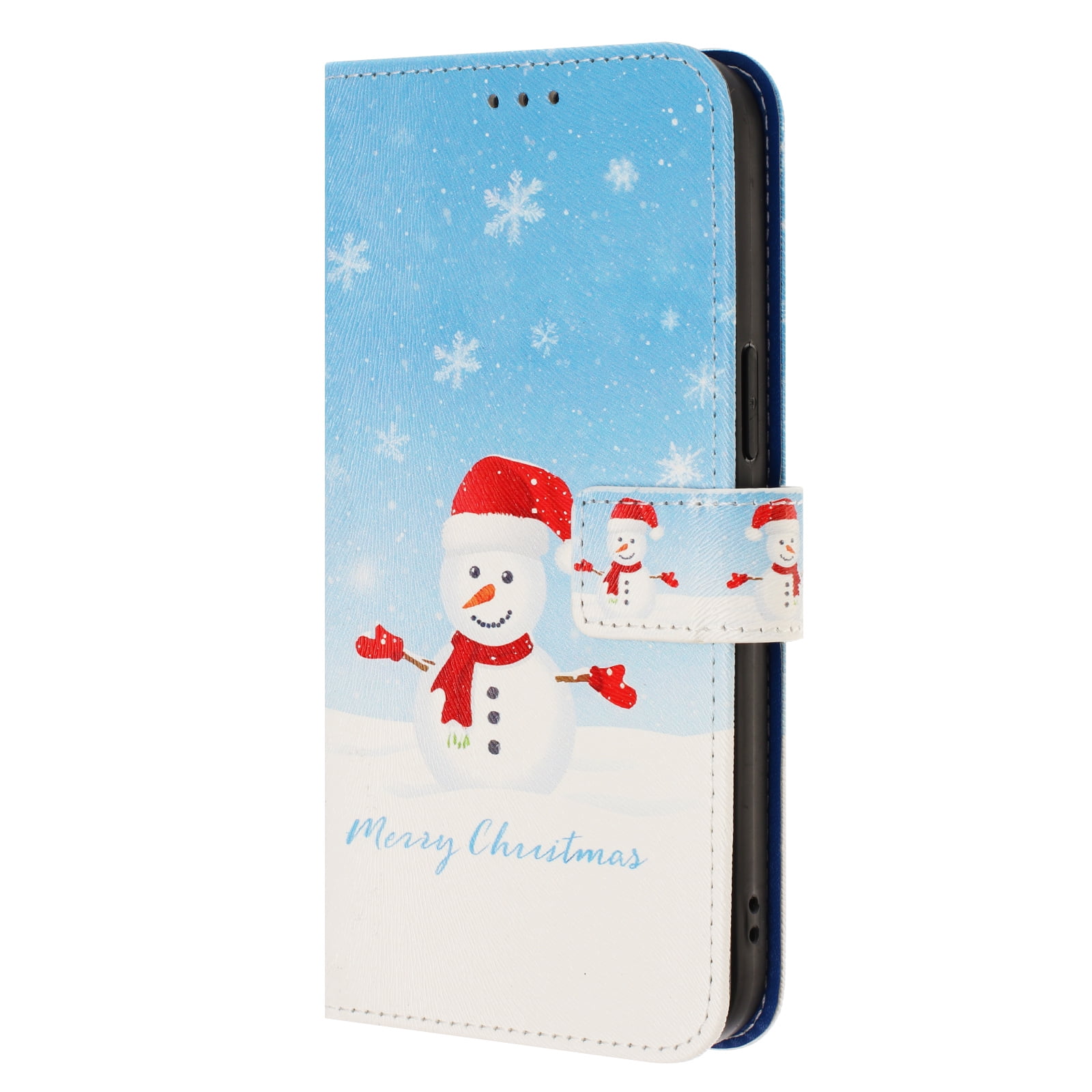 Case for Samsung X cover 4 Christmas themed flip leather case with card ...