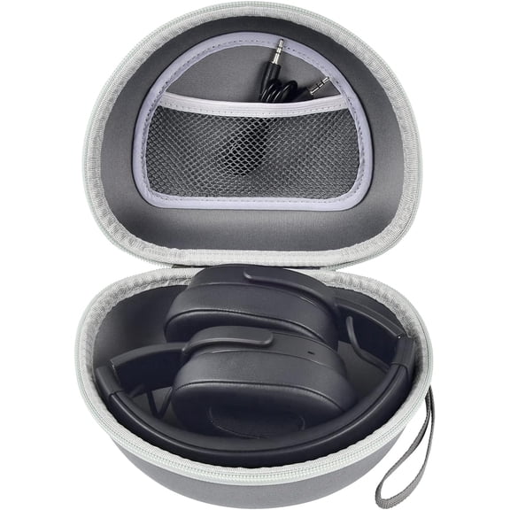 Case for Skullcandy Crusher Wireless Over-Ear Bluetooth Earphones and More Noise Cancelling Foldable Headset-Grey (Box Only )