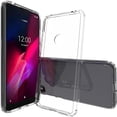 thumbnail image 1 of Case for T-Mobile Revvl 4, Clear [Aquaflex] Transparent Flexible TPU [Shock Absorbing] Cover for T-Mobile Revvl 4, 1 of 6