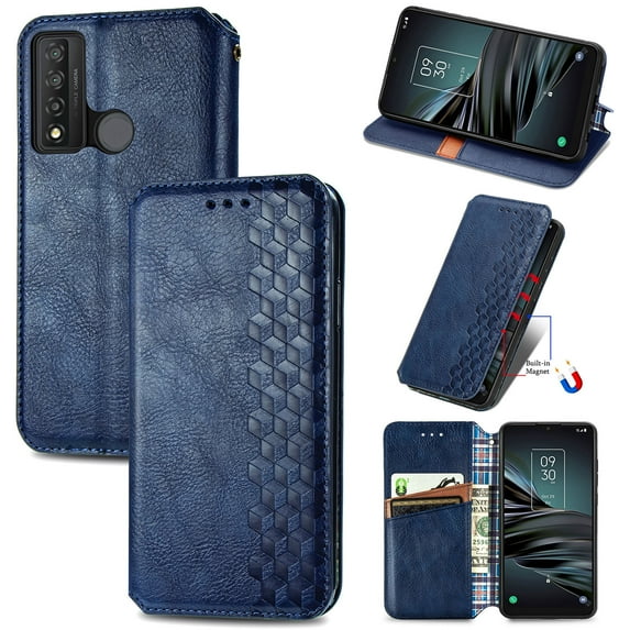 Case for TCL 20 XE Cover Magnetic Protective Wallet Flip Case