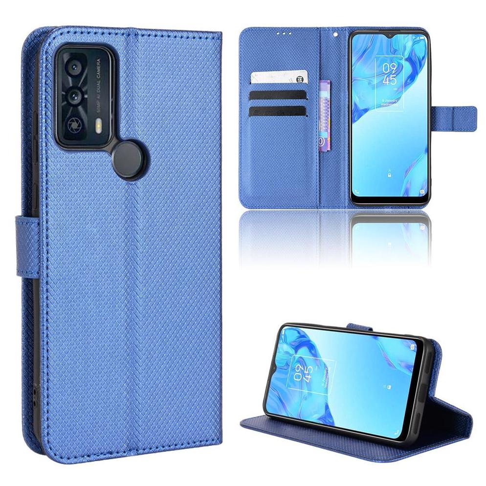 Case for TCL 20B Cover Kickstand Card Holder Wallet