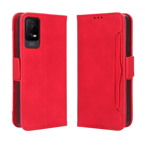 Case for TCL ION X Cover Adjustable Detachable Card Holder Magnetic closure Leather Wallet Case
