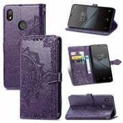 Case for Tecno POP 3 Exquisite Pattern Simple Business Shockproof Flip Cover Leather Case
