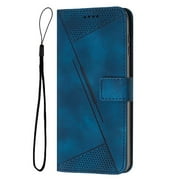 Case for Tecno Pop 8 PU Leather Full Protection Side Buckle Shockproof Flip Cover Card Insertion