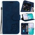 Case for Tecno Pova 4 Flip Folio Holder Cover Wallet Case Embossed Cute