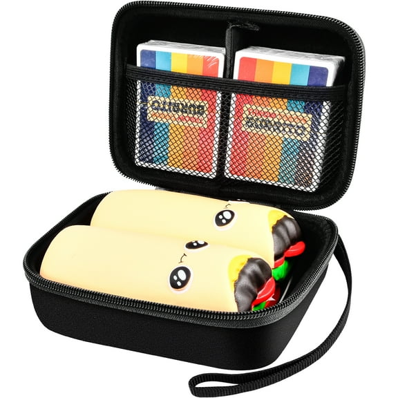 Case for Throw Throw Burrito by Exploding Kittens, A Dodgeball Card Game Storage Holder Box (COMECASE Bag Only)