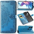 thumbnail image 1 of Case for VIVO V15 Leather Case Shockproof Simple Business Flip Cover Exquisite Pattern, 1 of 5