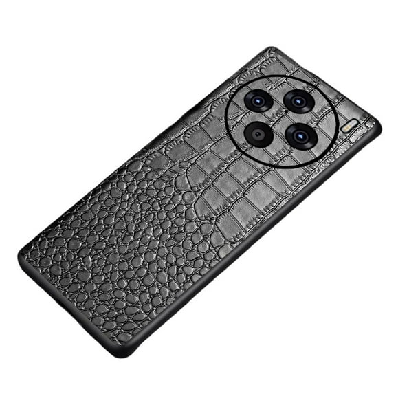 Case for Vivo X100 Pro, Crocodile Pattern Leather Case with Full Camera Protection, Slim Shockproof Phone Cover