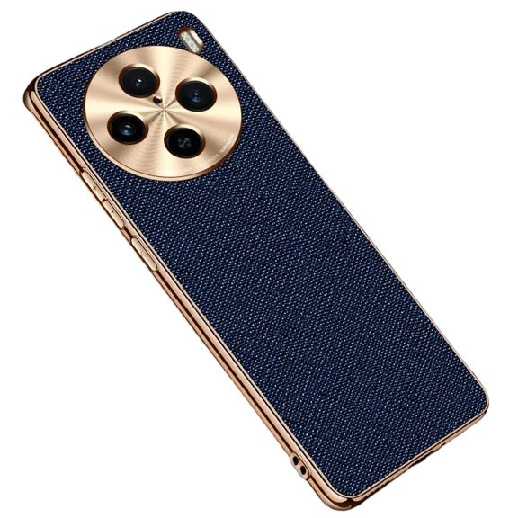 Case for Vivo X100 Pro, Luxury Slim Premium Leather Case with Full Camera Protection, Shockproof Phone Protective Cover