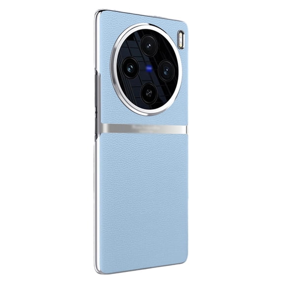 Case for Vivo X100 Pro, Premium Leather Slim Case with Full Camera Protection, Shockproof Mobile Phone Protective Cover