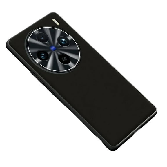 Case for Vivo X100 Pro, Slim Premium Leather Case with Full Camera Protection, Compatible Wireless Charging Shockproof Phone Cover