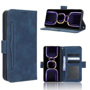 Case for Xiaomi Poco F5 ProAdjustable Detachable Card Holder Magnetic closure Leather Wallet Cover Magnetic attraction leather Card Holder