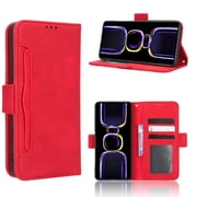 Case for Xiaomi Poco F5 ProAdjustable Detachable Card Holder Magnetic closure Leather Wallet Cover Magnetic attraction leather Card Holder