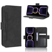 Case for Xiaomi Poco F5 ProAdjustable Detachable Card Holder Magnetic closure Leather Wallet Cover Magnetic attraction leather Card Holder