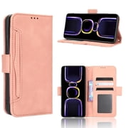 Case for Xiaomi Poco F5 ProAdjustable Detachable Card Holder Magnetic closure Leather Wallet Cover Magnetic attraction leather Card Holder