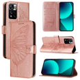 Case for Xiaomi Redmi Note 11 Pro Plus 5g Flip Cover Embossing