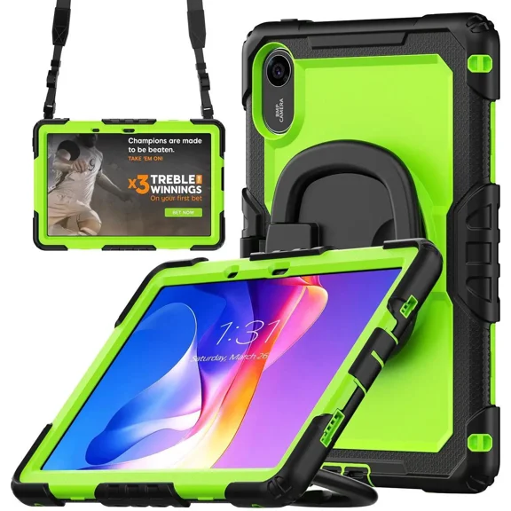 Case for Xiaomi Redmi Pad 2 11 inch 2025 Protective Cover with Screen Protector Pen Holder Hand/Shoulder Strap