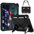 thumbnail image 1 of Case for iPad (A16) 11th Generation / 10th Generation 10.9-inch Shockproof Cover w Stand & Shoulder Strap, 1 of 7