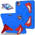thumbnail image 1 of Case for iPad Air 11-inch M2 (2024)/Air 11" M3 (2025) Multiple Protection Shockproof Contrast Color Cover With Stand and Pen Holder, 1 of 8