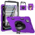 Case for iPad Pro 11 Inch 2024 (5th Gen), with Screen Protector