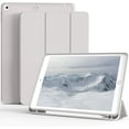 thumbnail image 1 of Case for iPad with Pencil Holder, [Auto Sleep/Wake] Soft Back Trifold Stand, 1 of 6