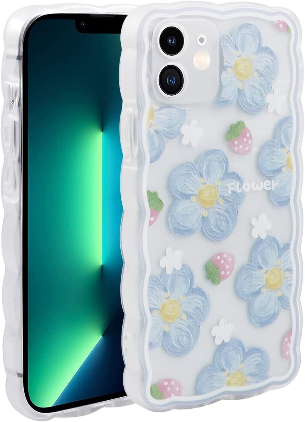 Case for iPhone 12 Mini, Case Cute Cartoon for Girls Shockproof