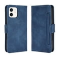 thumbnail image 1 of Case for iPhone 12 Pro Max Cover Adjustable Detachable Card Holder Magnetic closure Leather Wallet Case - Blue, 1 of 6