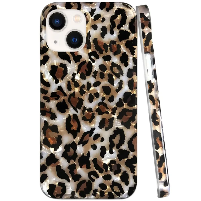 Walmart Luxury Leopard Print Case for iPhone 13 6.1 inch