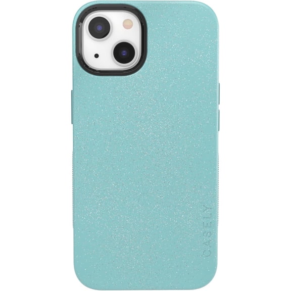 Case for iPhone 13 Case | Aquamarine | Ocean Blue Shimmer | Bold Protective Design | Compatible with MagSafe