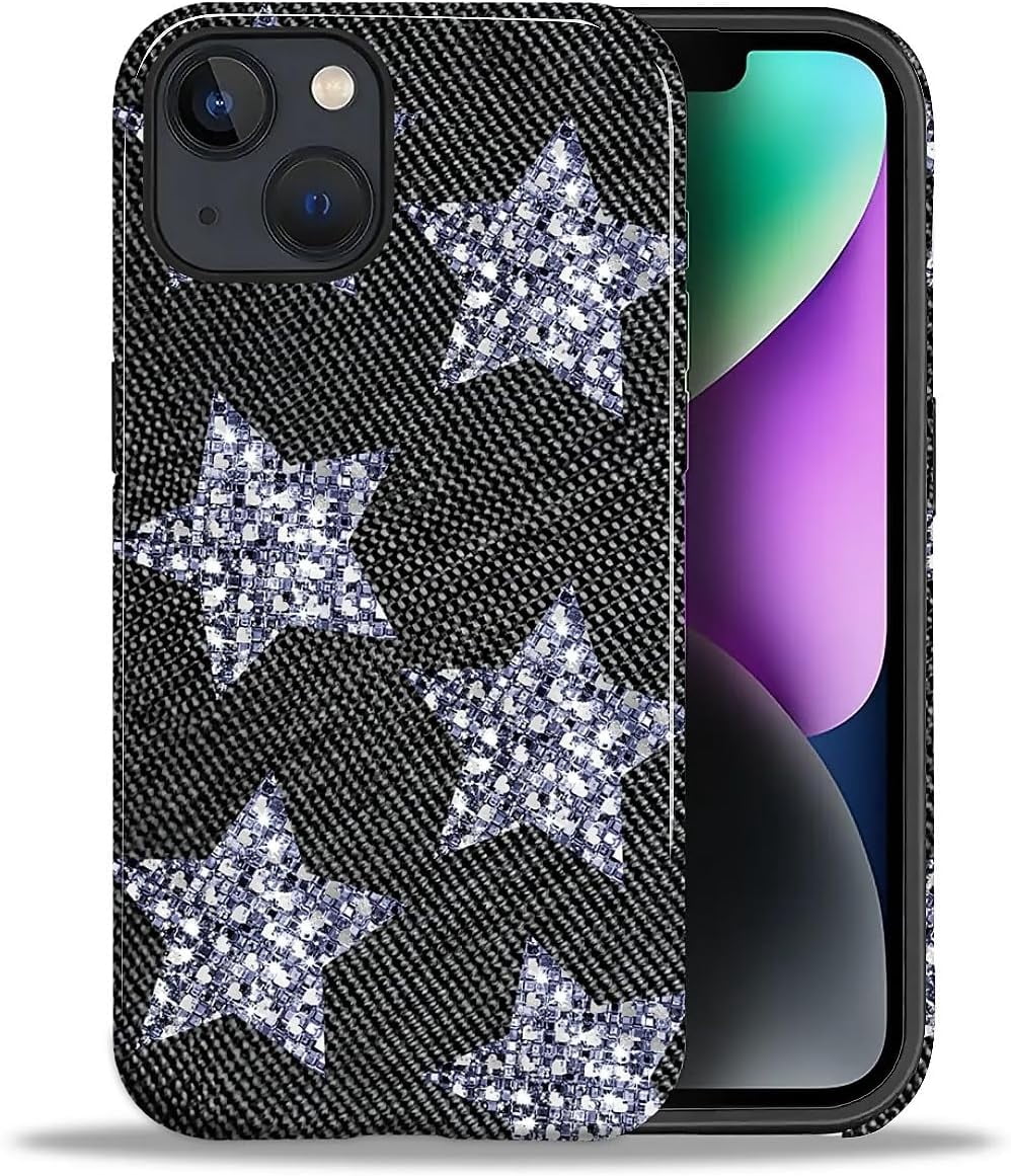 Case for iPhone 13 iPhone 14, PC Hard Shell & Silicone Inner Bumper ...