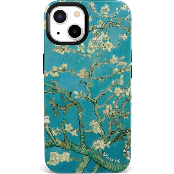 Case for iPhone 14 Case | Van Gogh | Almond Blossom Floral | Bold Protective Design | Compatible with MagSafe