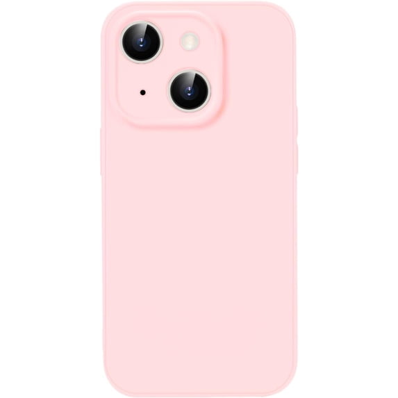 Case for iPhone 14 Plus 6.7 Inches, Silky Touch Anti-Scratch and Anti-Fingerprint Full-Body Protective(Pink
