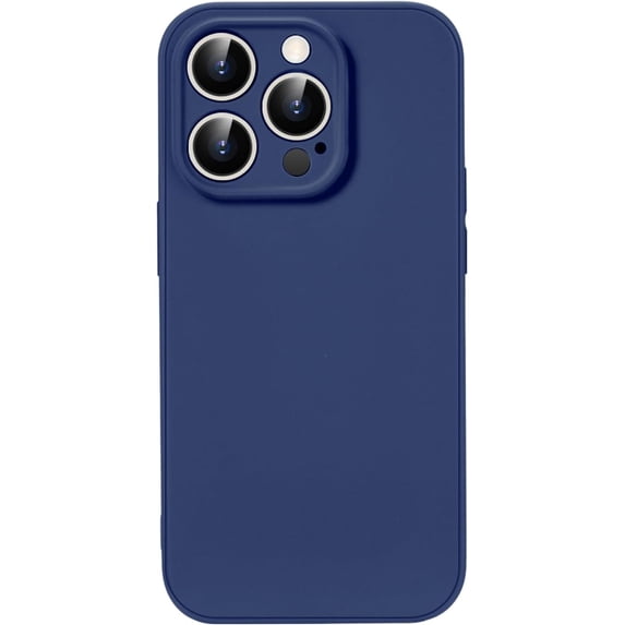 Case for iPhone 14 Pro 6.1 Inches, Silky Touch Anti-Scratch and Anti-Fingerprint Full-Body Protective(Blue