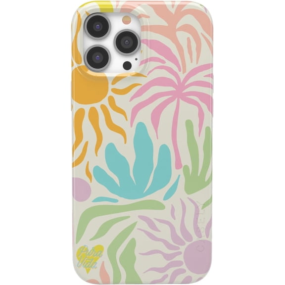 Case for iPhone 14 Pro Max Case | Pura Vida | Coastal Checkers | Compatible with MagSafe | Classic Ultra Slim Design