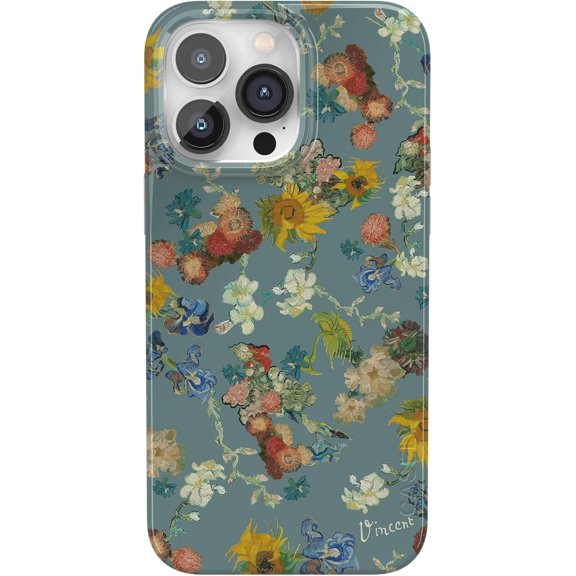 Case for iPhone 14 Pro Max Case | Van Gogh | Vincent's Flowers | Compatible with MagSafe | Classic Ultra Slim Design