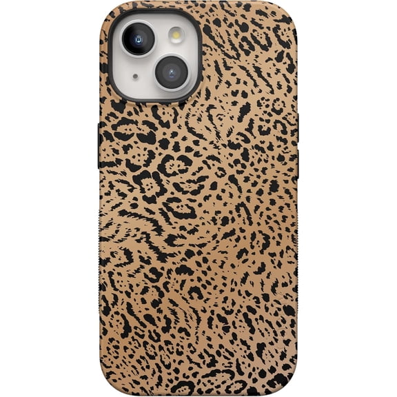 Case for iPhone 15 Case | Born to Be Wild | Jaguar Print | Bold Protective Design | Compatible with MagSafe