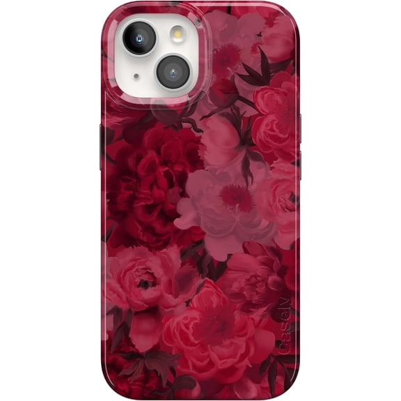 Case for iPhone 15 Plus Case | Romance Novel | Moody Floral | Compatible with MagSafe | Classic Ultra Slim Design