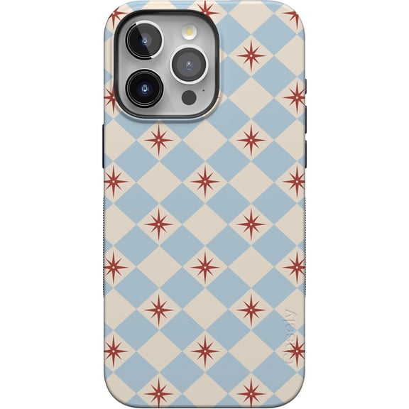 Case for iPhone 15 Pro Case | Chelsea Checker | Starlight Tiles | Bold Protective Design | Compatible with MagSafe
