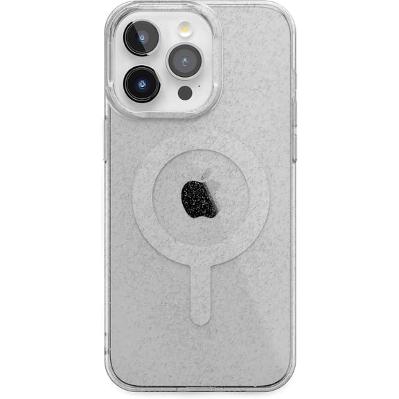 Case for iPhone 15 Pro Case | Clear Skies | Clear Shimmer | Compatible with MagSafe | Classic Ultra Slim Design