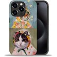 thumbnail image 1 of Case for iPhone 15 Pro Max, A Cat in A Blanket Soft TPU + Hard PC 2 in 1, Anti-Scratch Soft TPU Shockproof Unique Protective Cover Pattern Design, 1 of 6
