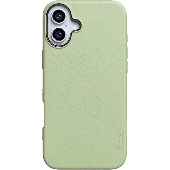 Case for iPhone 16 Case | Kiwi Kiss | Matcha Green Shimmer | Bold Protective Design | Compatible with MagSafe