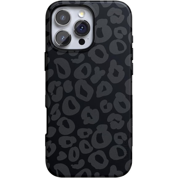 Case for iPhone 16 Pro Case | Into The Wild | Black Leopard | Bold Protective Design | Compatible with MagSafe