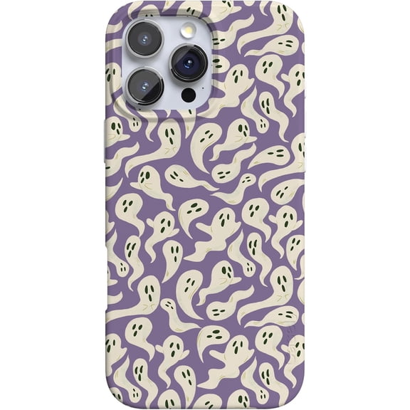 Case for iPhone 16 Pro Max Case | All Boo'd Up | Purple Ghost | Compatible with MagSafe | Classic Ultra Slim Design