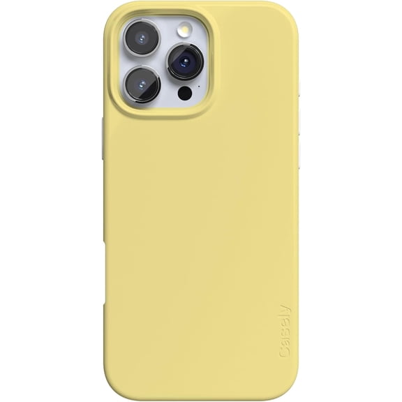 Case for iPhone 16 Pro Max Case | Butter Me Up | Butter Yellow | Compatible with MagSafe | Classic Ultra Slim Design