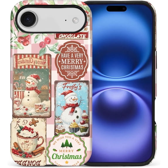 Case for iPhone 17 Air, Scratch Resistant Hybrid Double Layer Hard ...