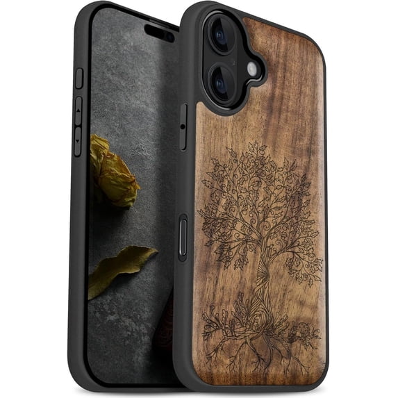 Case for iPhone 17 Case, Artisan Printed & Black Soft TPU Shockproof ...