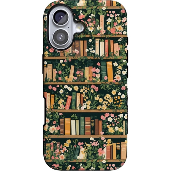 Case for iPhone 17 Case | Book Nook | Floral Library | Bold Protective Design | Compatible with MagSafe
