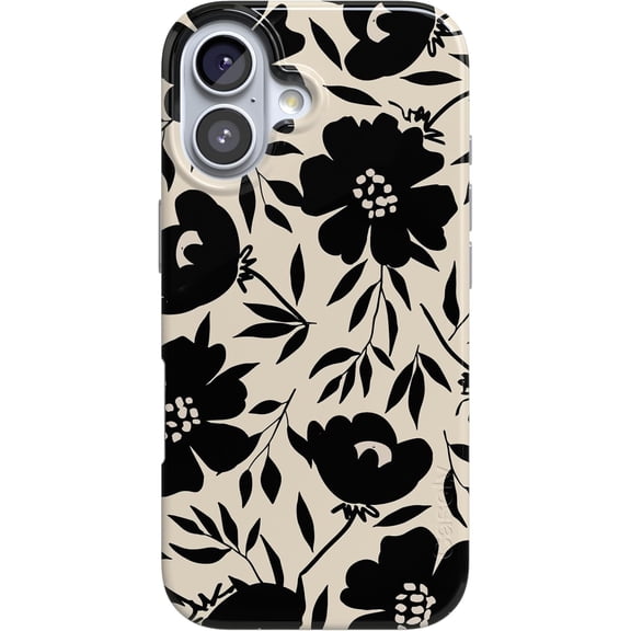 Case for iPhone 17 Case | Dark Fantasy | Contrast Floral | Compatible with MagSafe | Classic Ultra Slim Design