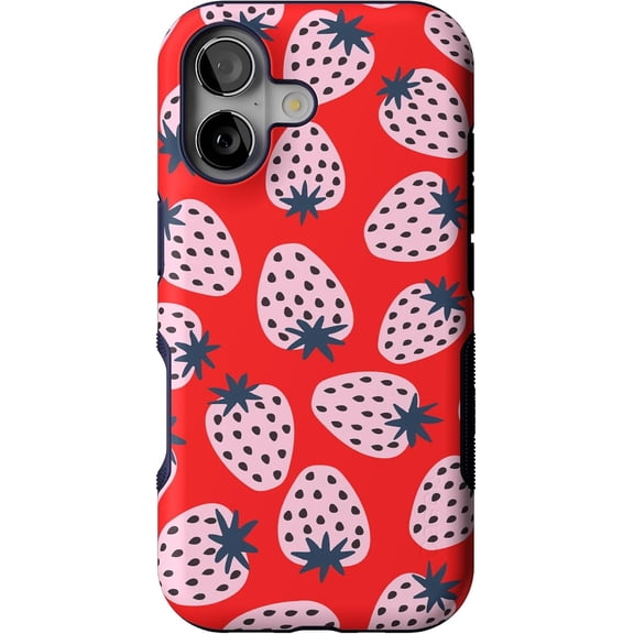 Case for iPhone 17 Case | I'd Pick You | Red Strawberry | Bold Protective Design | Compatible with MagSafe